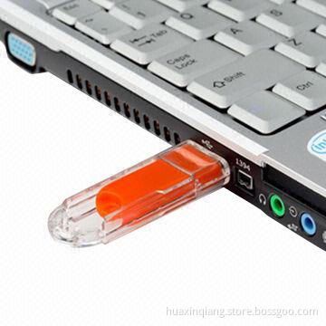 USB Drive with ABS Plastic Material, 128MB-64GB Capacity, Color Custom, Logo Design, USB2.0/3.0